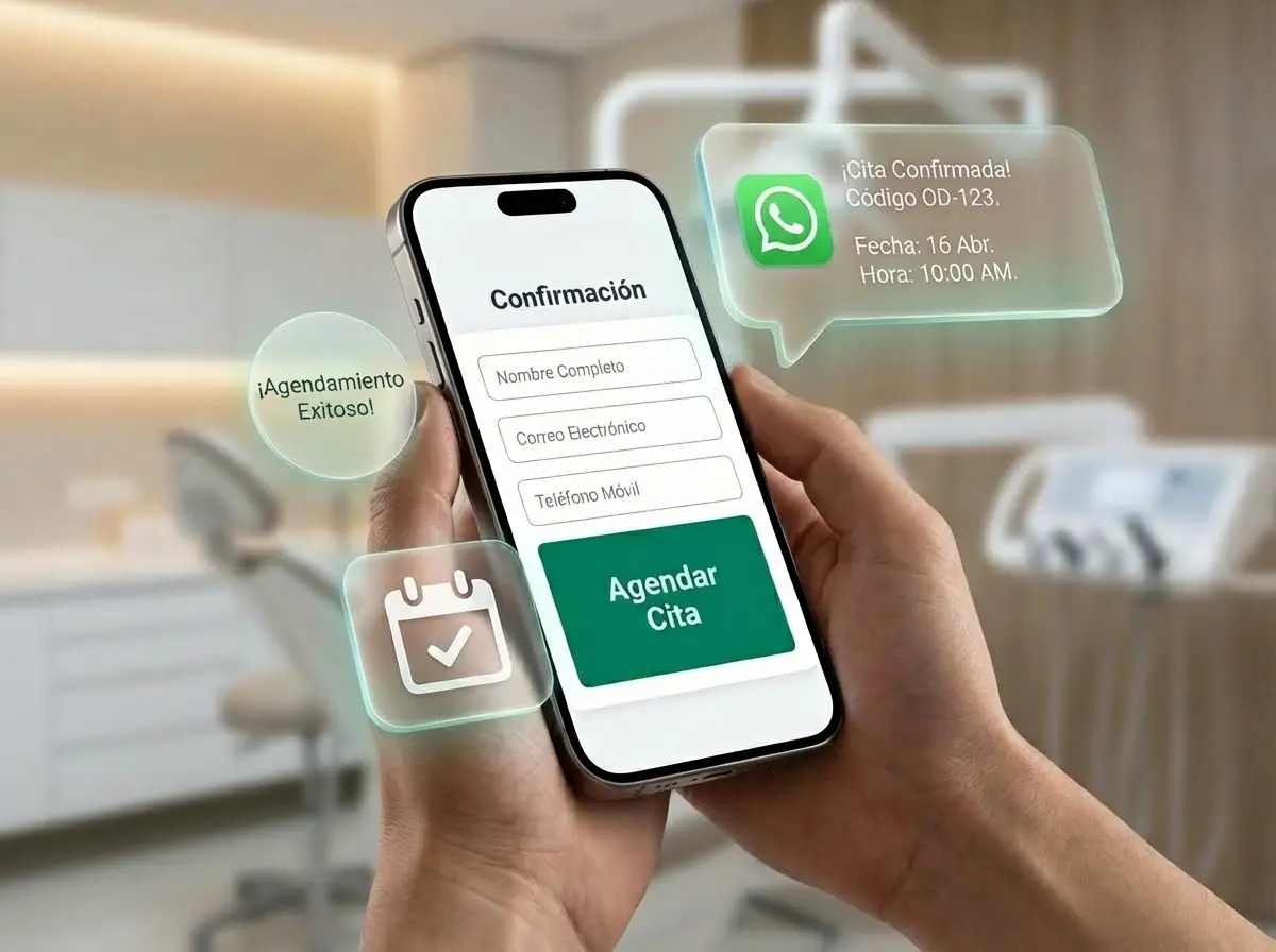 Odontocitas - Confirmación Inmediata con Mensaje de WhatsApp